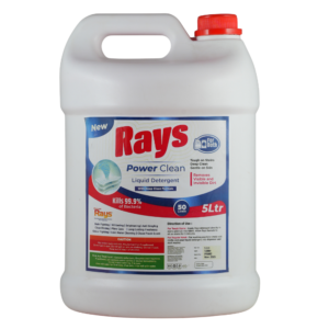Rays Always Power Clean Liquid Detergent (5L) – Antibacterial Deep Clean Formula